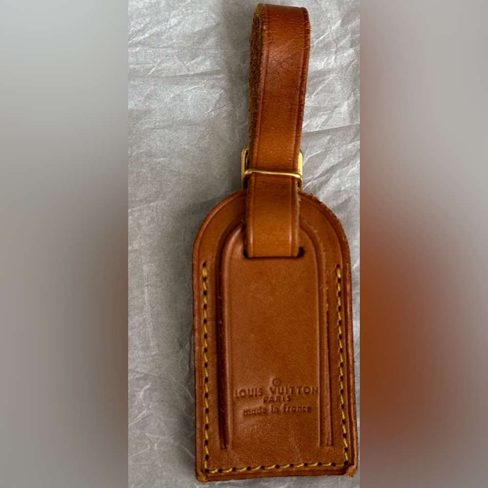 Louis Vuitton luggage tag